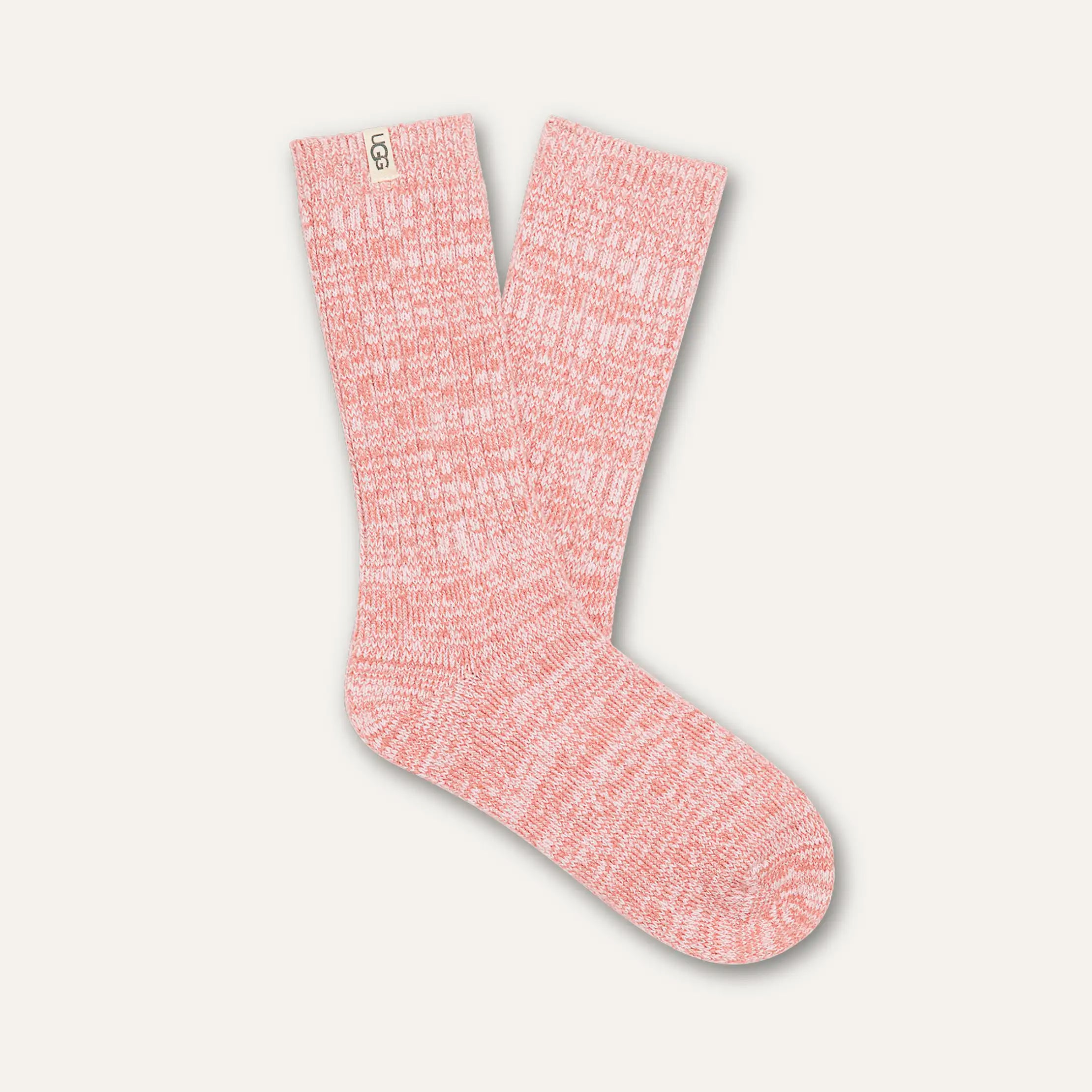 Women's Rib Knit Slouchy Crew Sock - DUSK