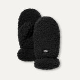 Kids' UGGfluff Mitten - BLACK