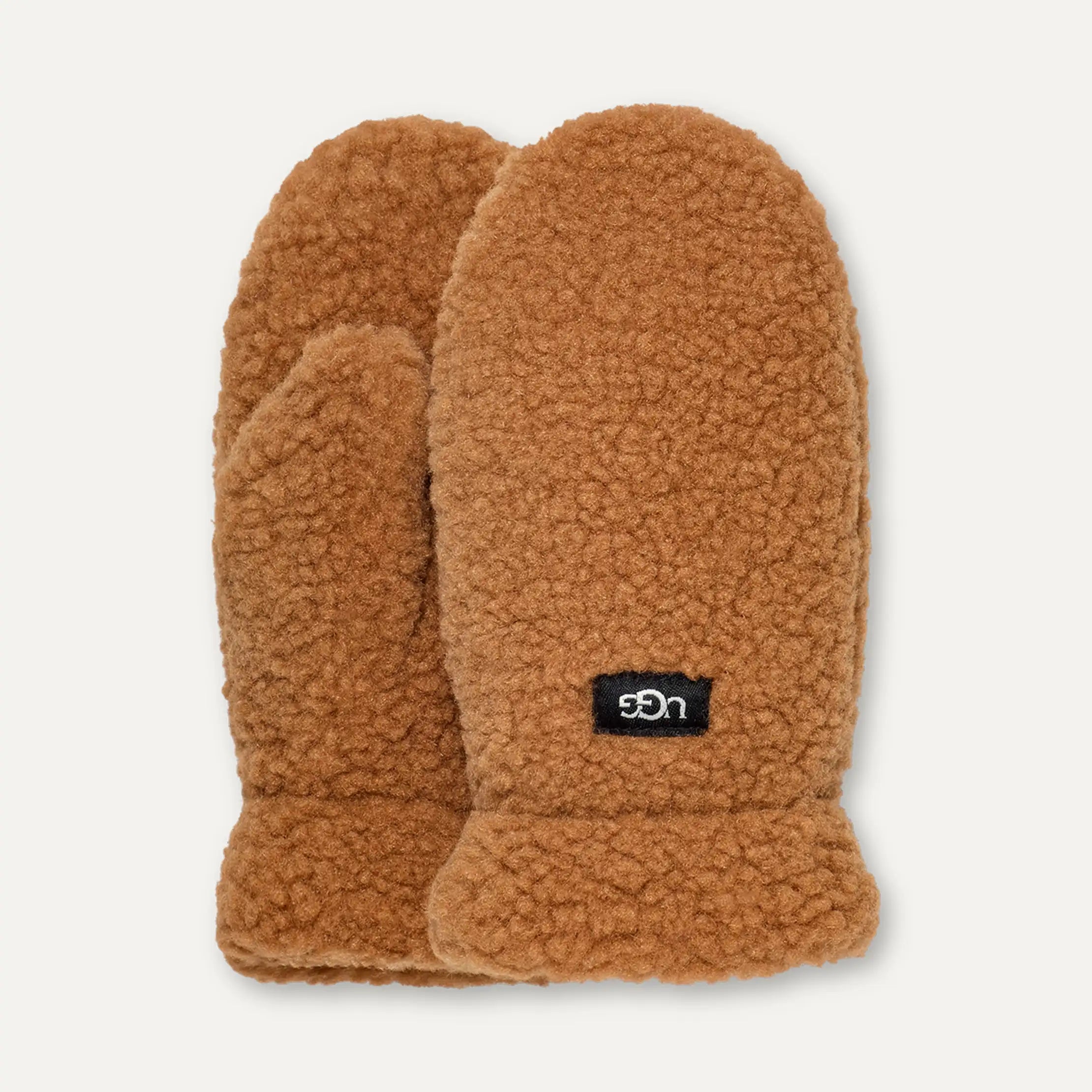 Kids' UGGfluff Mitten - CHESTNUT