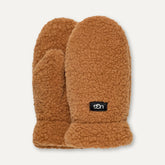 Kids' UGGfluff Mitten - CHESTNUT