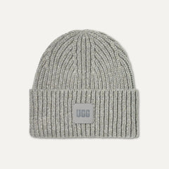 Men's Chunky Rib Beanie - COBBLE