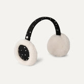 Kids' Metallic Dots Earmuff - BLACK