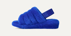 Women's Fluff Yeah Slide - REGAL BLUE / DAZZLING BLUE