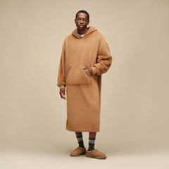 All Gender UGGfluff Oversized Hoodie - CHESTNUT