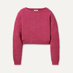 Women's Novalie Slouchy Pullover - STRAWBERRY