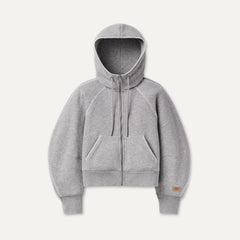 Women's Classic Full-Zip Hoodie - GREY HEATHER