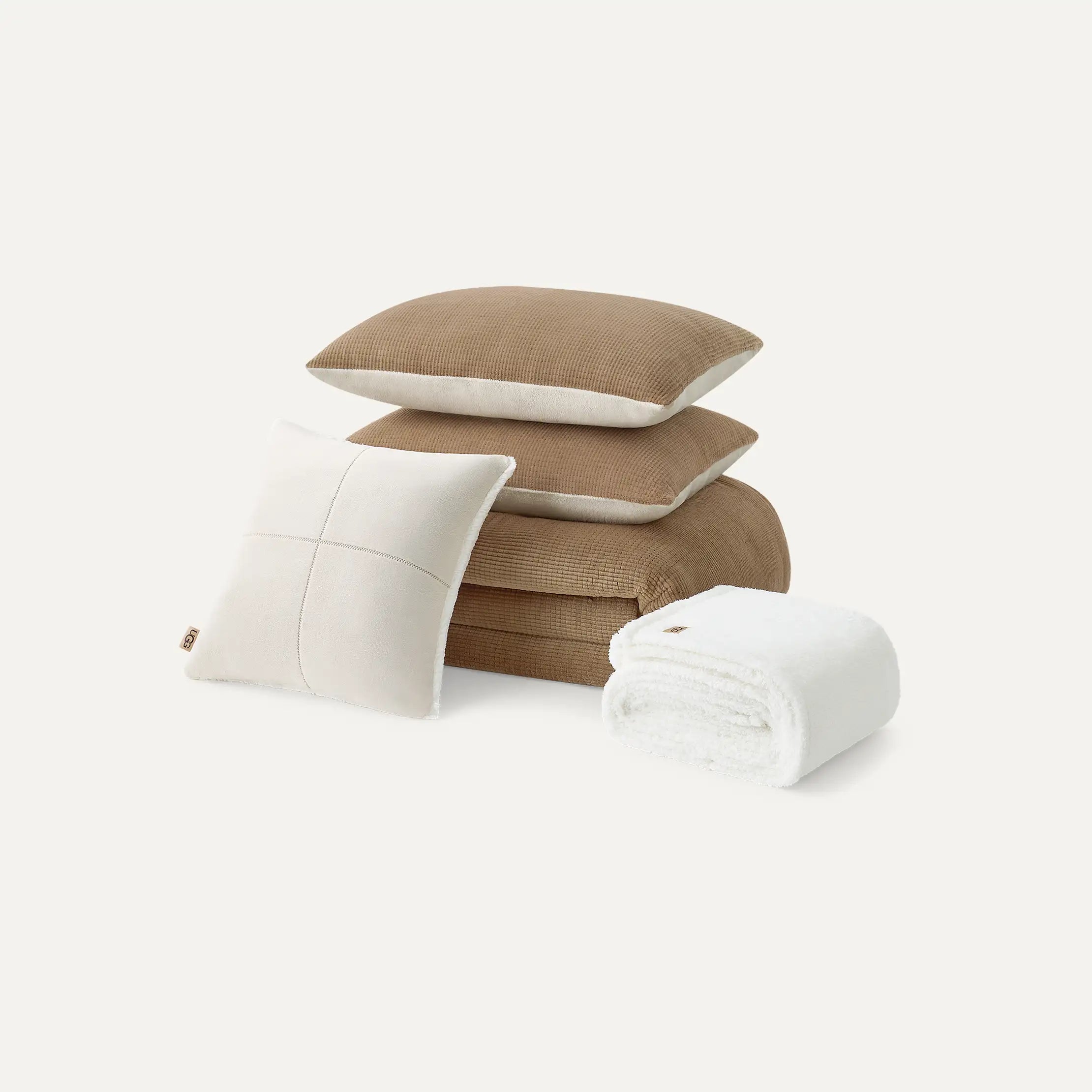 Home Brody Comforter Set F/Q - CHESTNUT