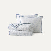 Home Botanic Quilt Set King - SNOW / LILAC HINT