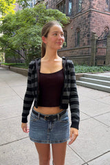Dark Grey and Black Stripes / XS/S