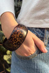 Leopard Rigid Bracelet
