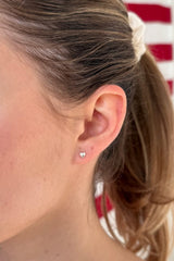 Heart Stud Earrings