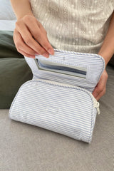 Stripe Makeup Bag