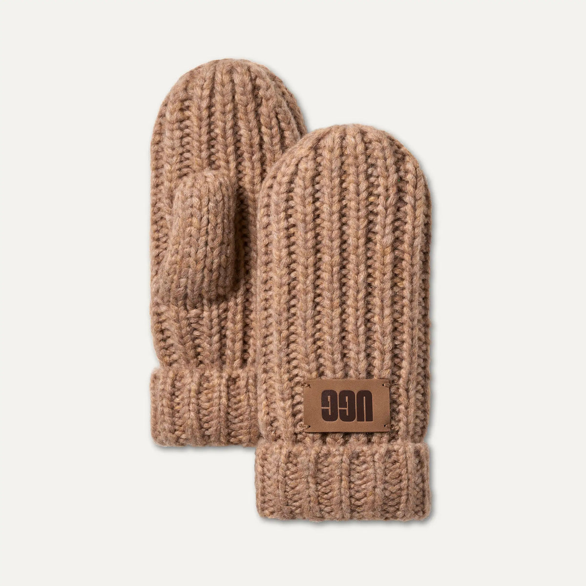 Kids' Chunky Mitten - CAMEL
