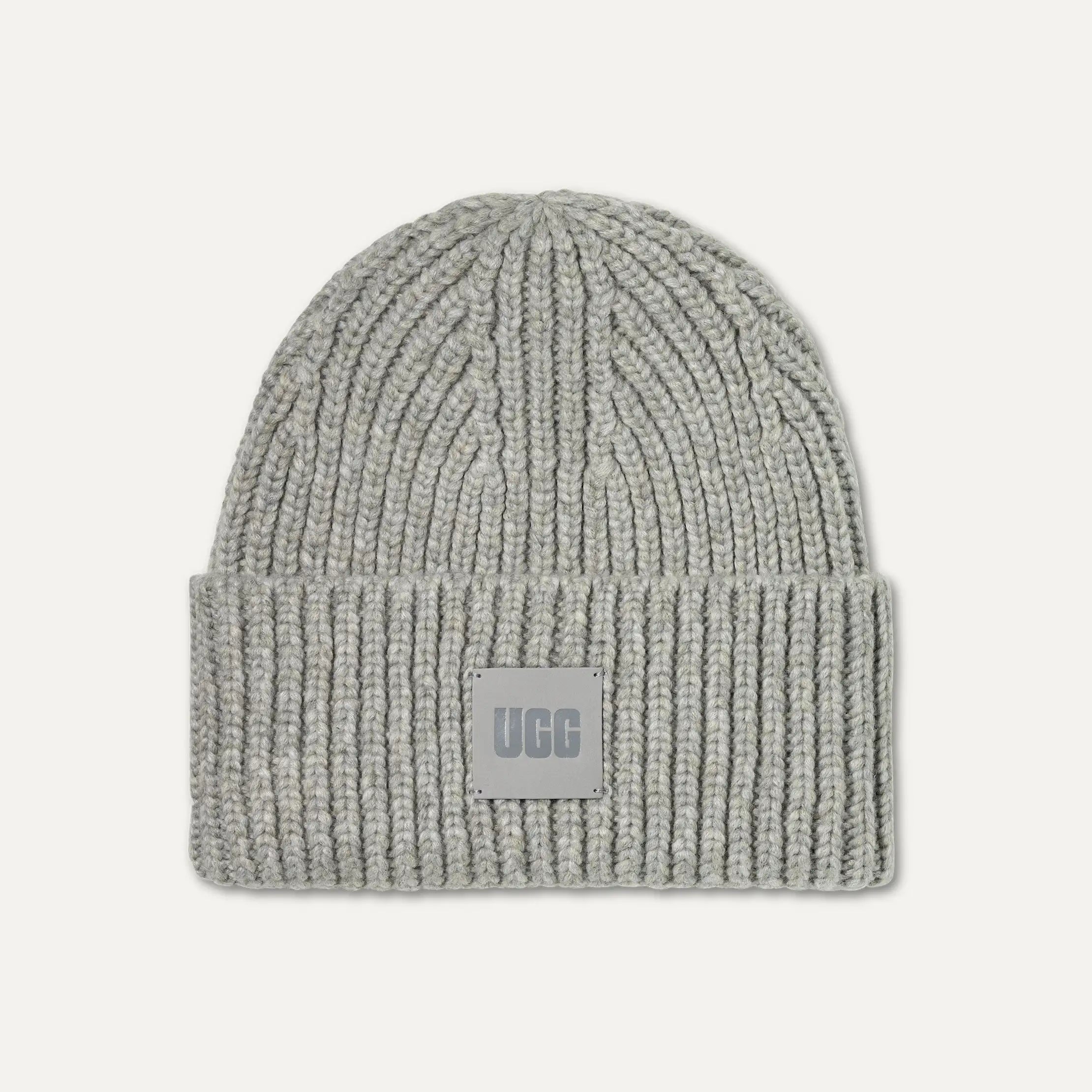 Men's Chunky Rib Beanie - COBBLE