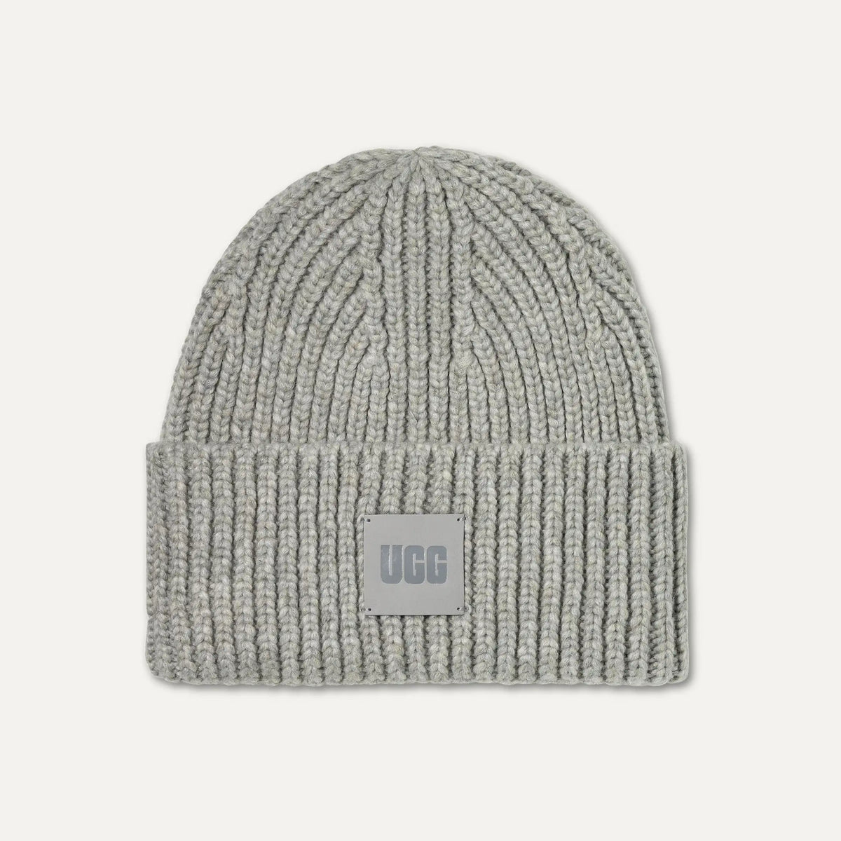 Men's Chunky Rib Beanie - COBBLE