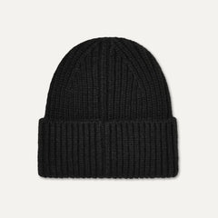 Women's Chunky Rib UGGbraid Beanie - BLACK