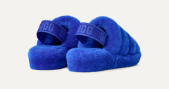 Women's Fluff Yeah Slide - REGAL BLUE / DAZZLING BLUE