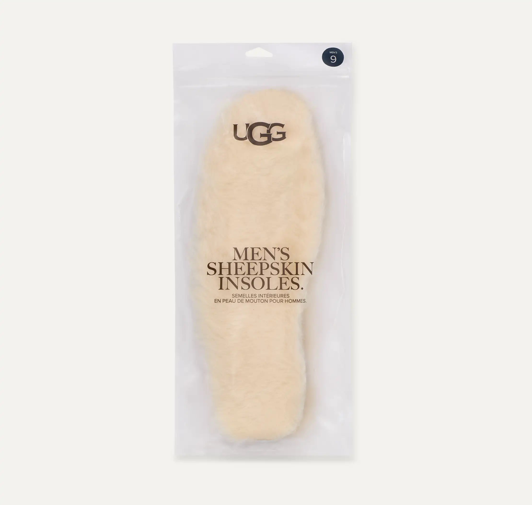 Men's Sheepskin Insole - NATURAL