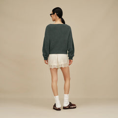 Women's Leda Cozy Sock - WHITE