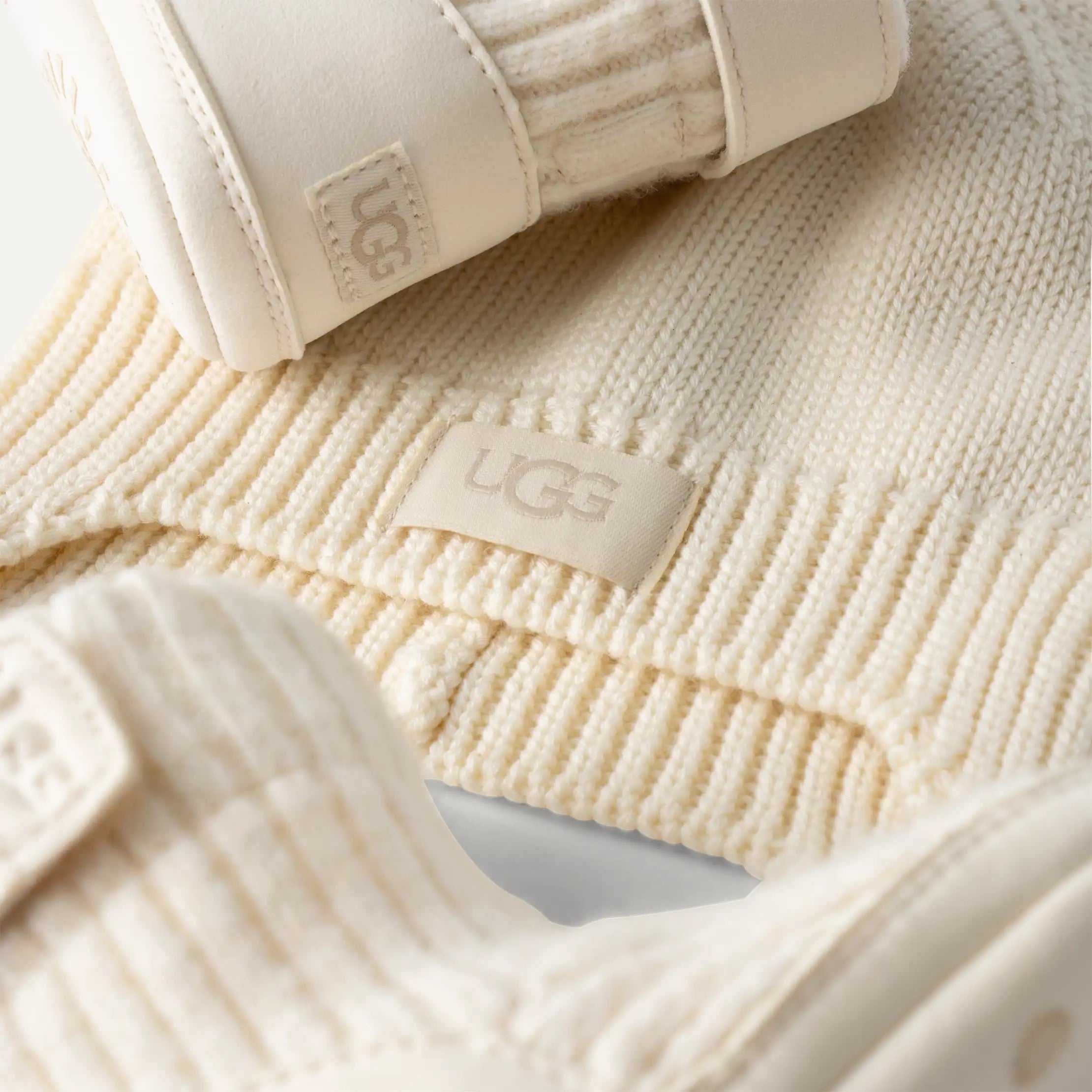 Baby Skylar and UGG Beanie - CREAM