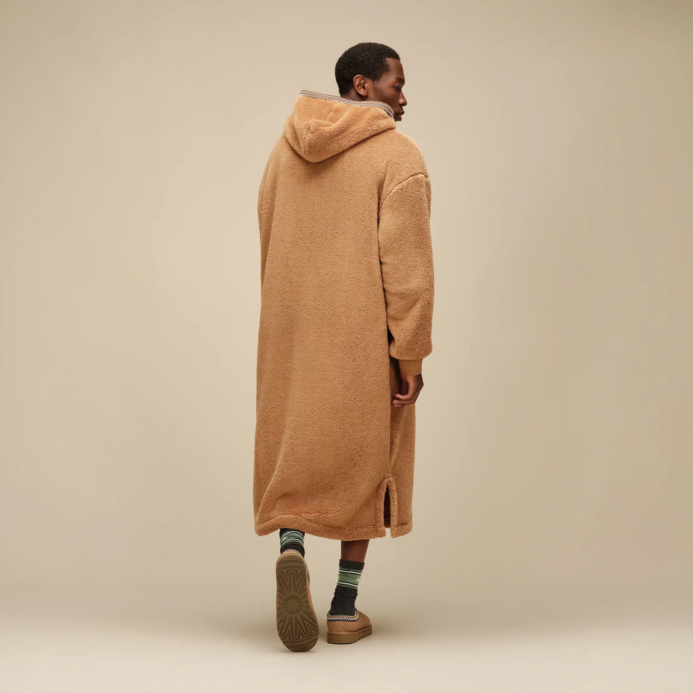 All Gender UGGfluff Oversized Hoodie - CHESTNUT