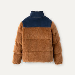 Men's Emette UGGfluff Puffer Jacket - CHESTNUT / MARINER