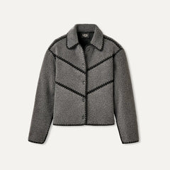Ellison UGGfluff Shell Jacket - CHARCOAL HEATHER