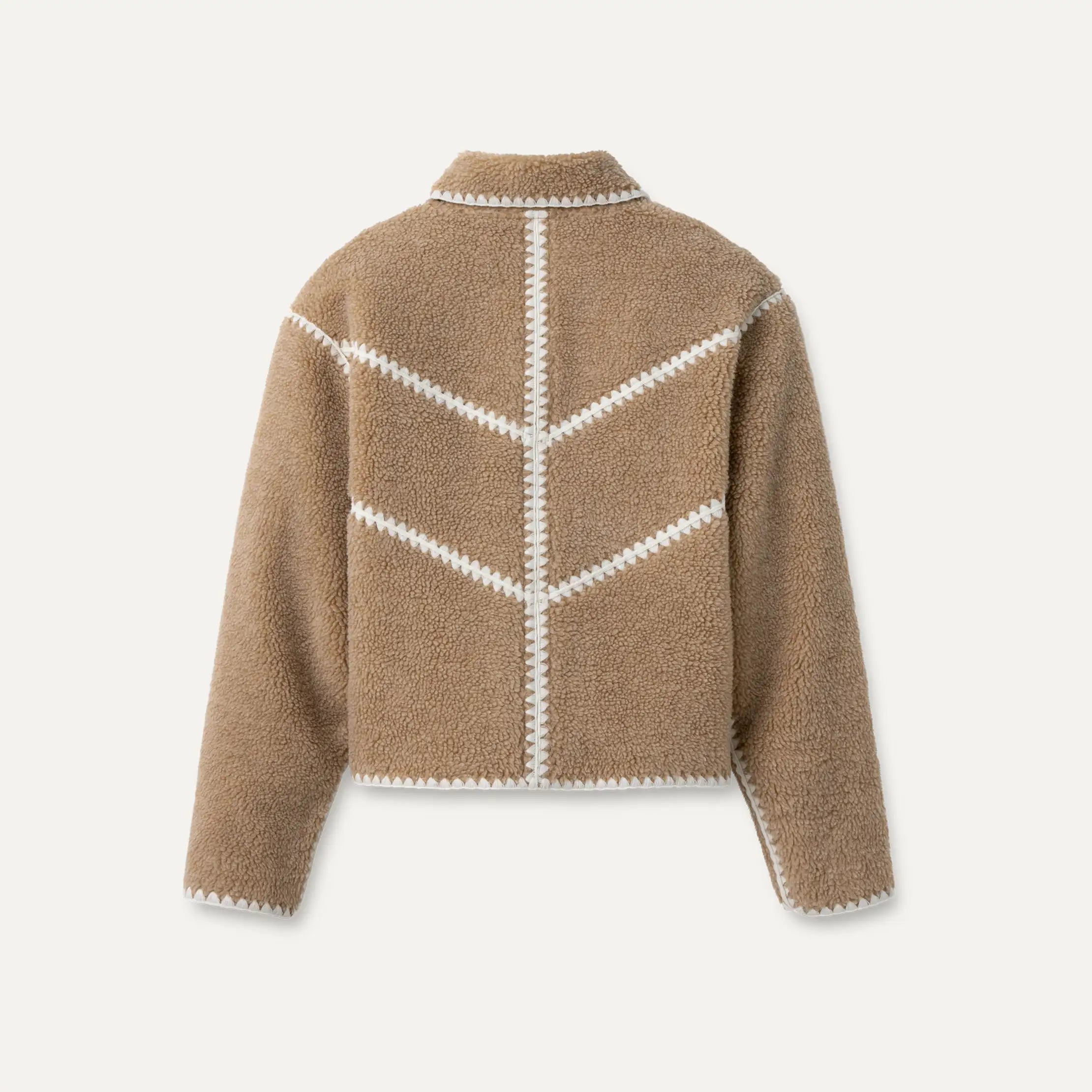 Ellison UGGfluff Shell Jacket - SAND HEATHER