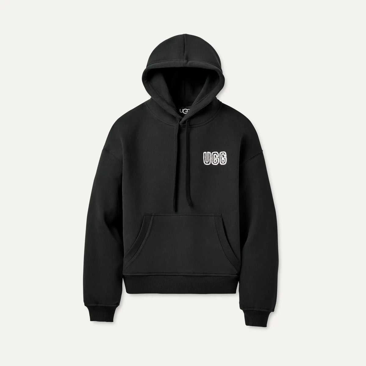 Women's UGG Logo Hoodie - BLACK