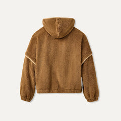 Women's Mariella UGGfluff Zip Hoodie - CHESTNUT
