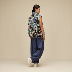 All Gender Sun Splatter Reversible Vest - BETTA MULTI
