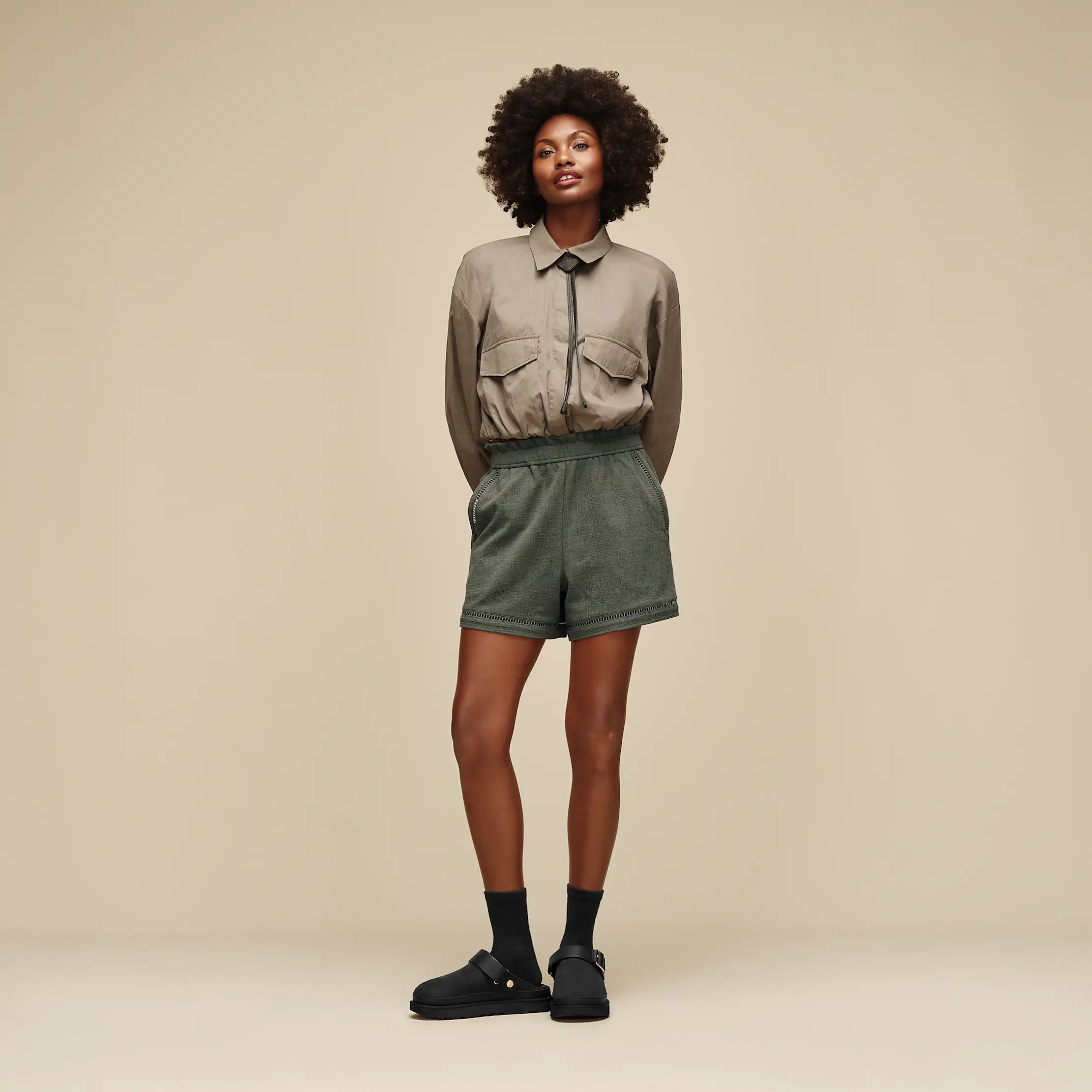 Women's Frynn Short - GREEN GREY