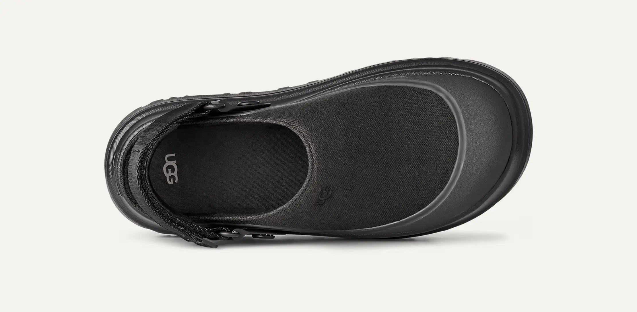 Women's GoldenGlow Canvas Clog - BLACK