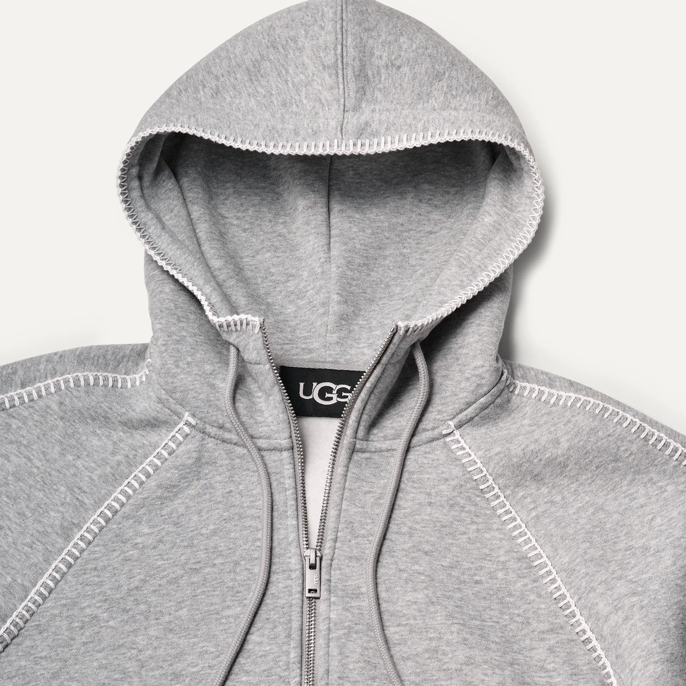 Women's Classic Full-Zip Hoodie - GREY HEATHER
