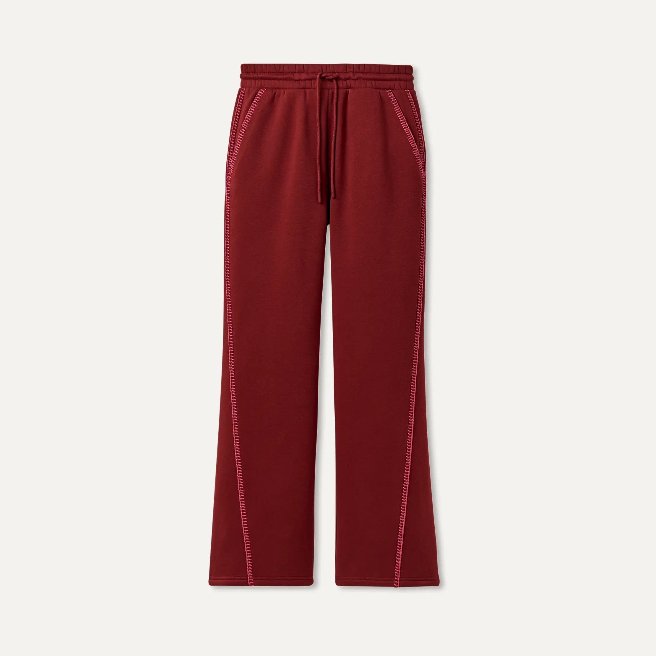 Women's Classic Straight-Leg Pant - COFFEE BERRY