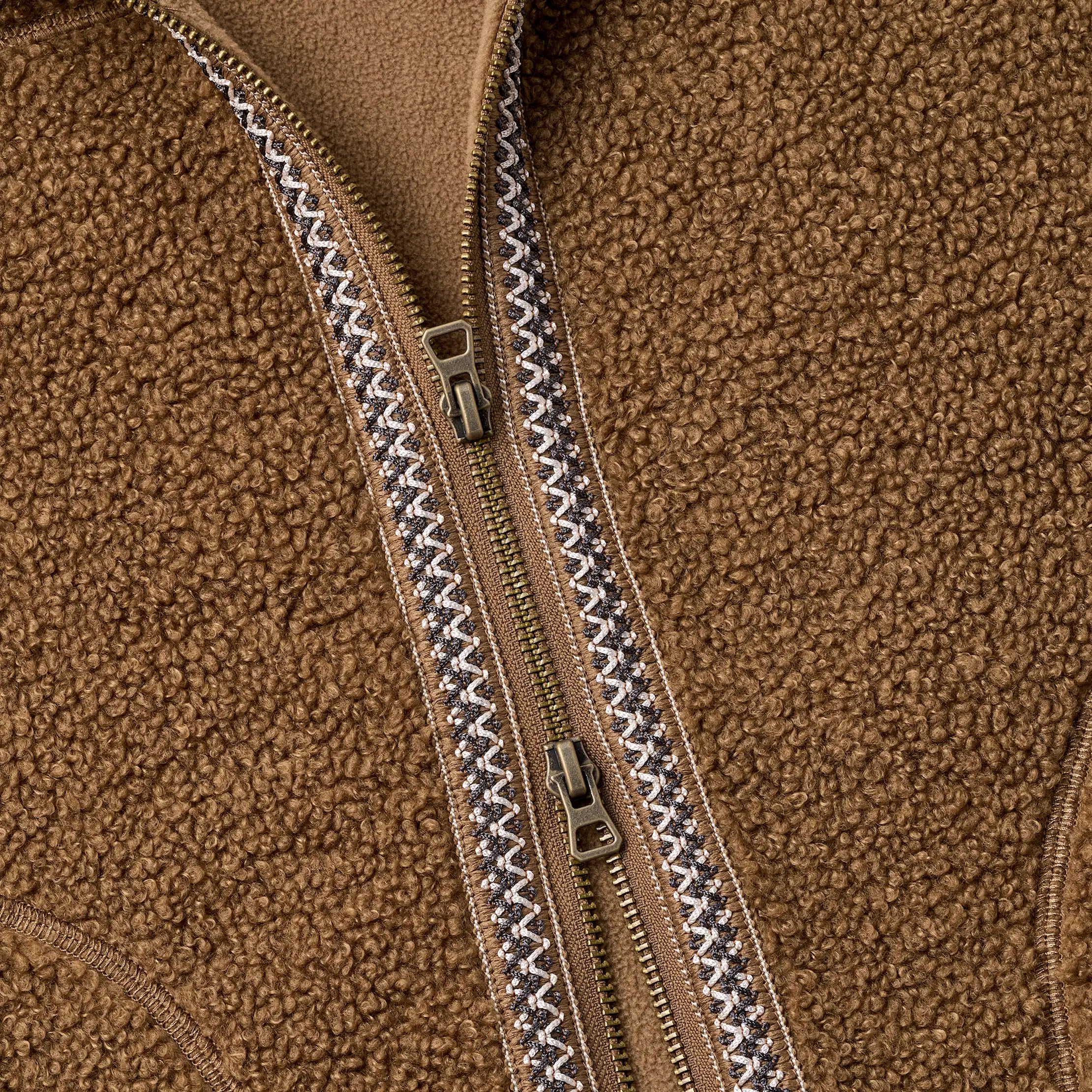 Men's UGGbraid Full-Zip Jacket - COFFEE GROUNDS