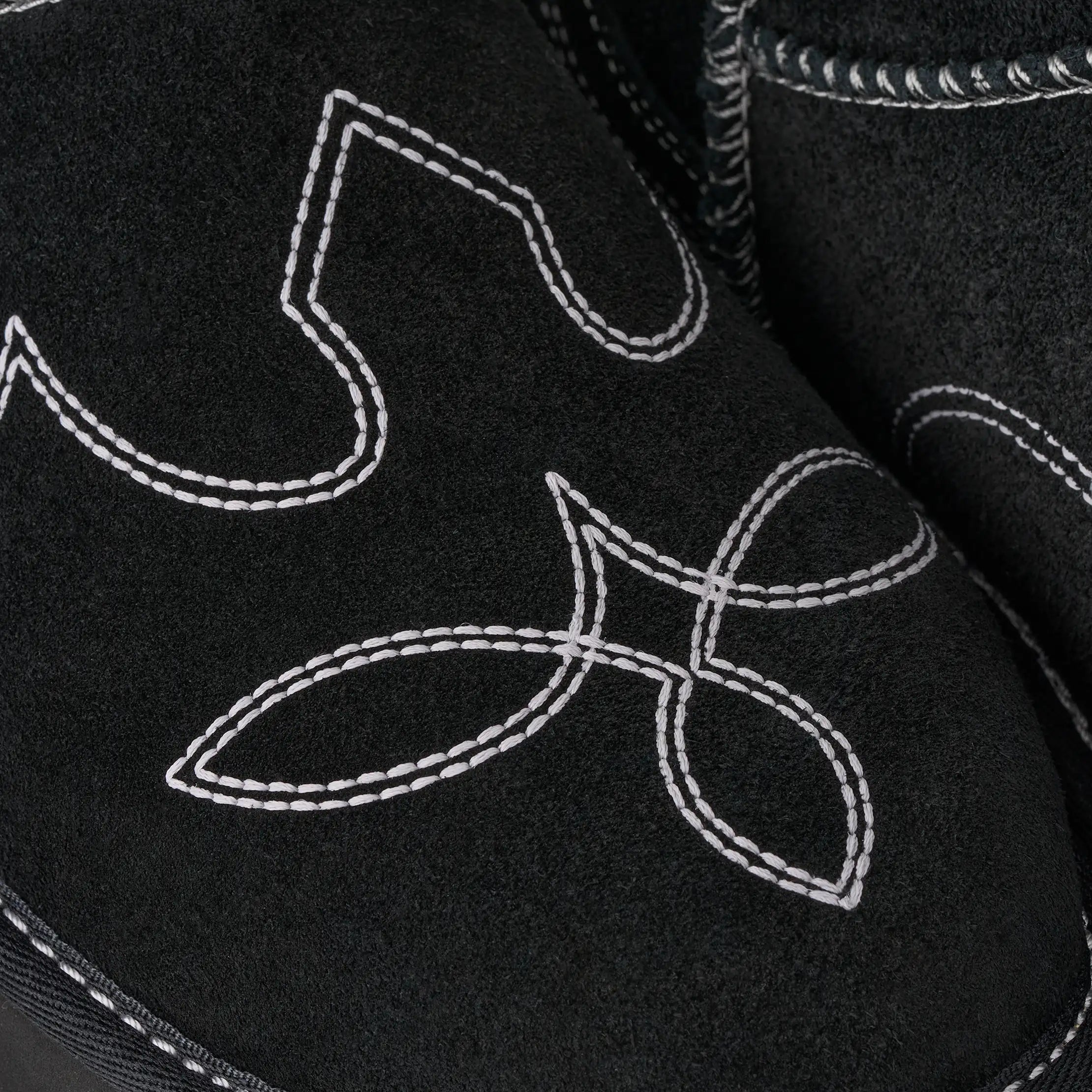 Women's Classic Ultra Mini Western - BLACK