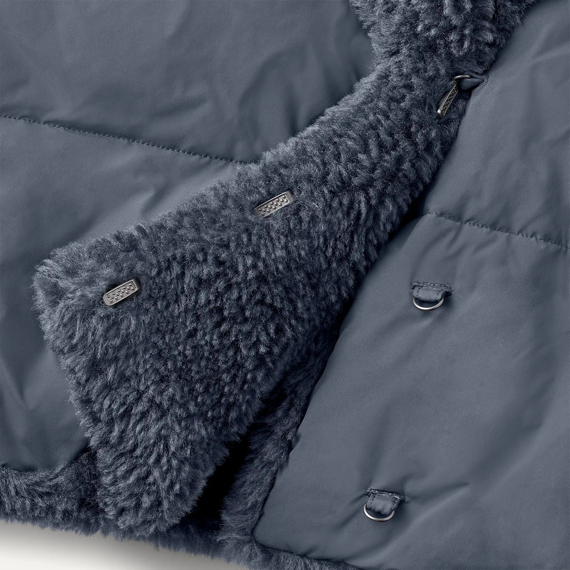 Women's Wylda Puffer Jacket - EVE BLUE