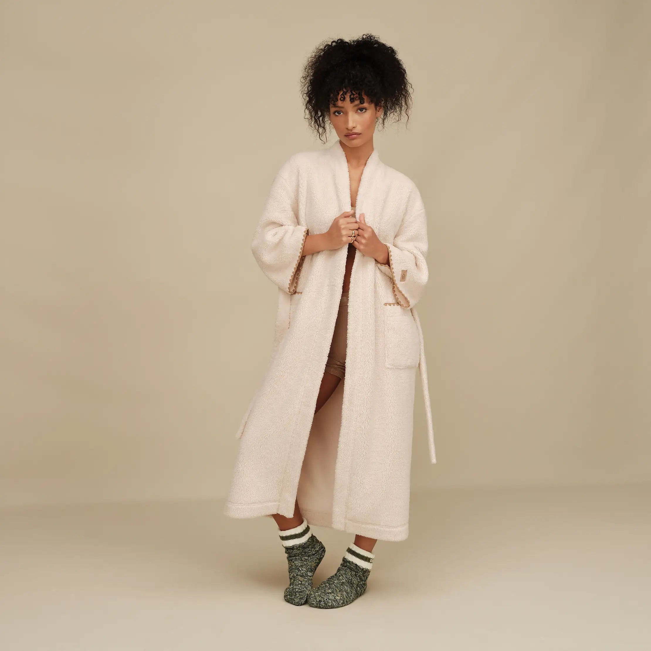 Women's Linet Robe - CREAM