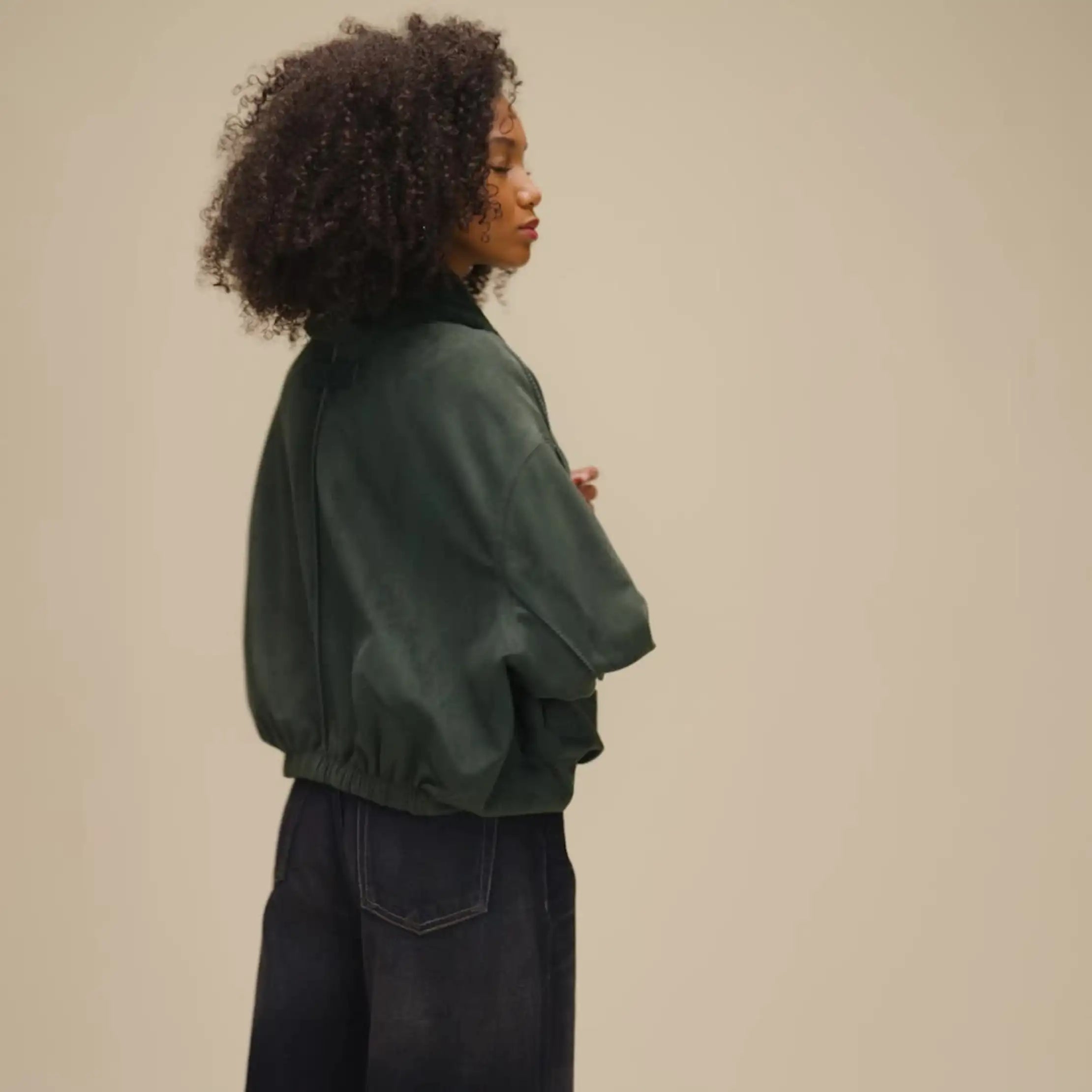 Women's Coleta Bubble Jacket - ARUGULA