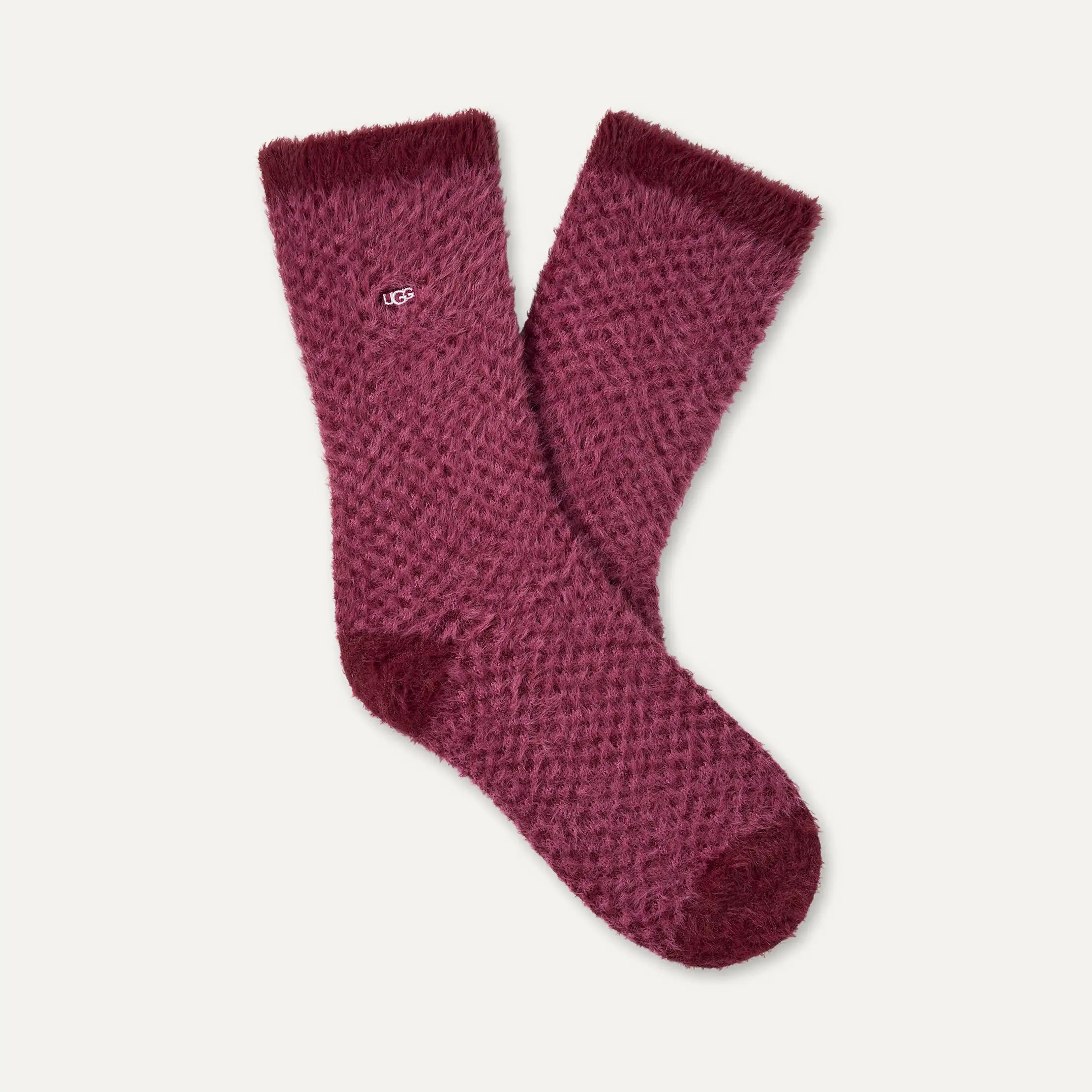 Women's Enlie Crew - COFFEE BERRY / STRAWBERRY CHECK