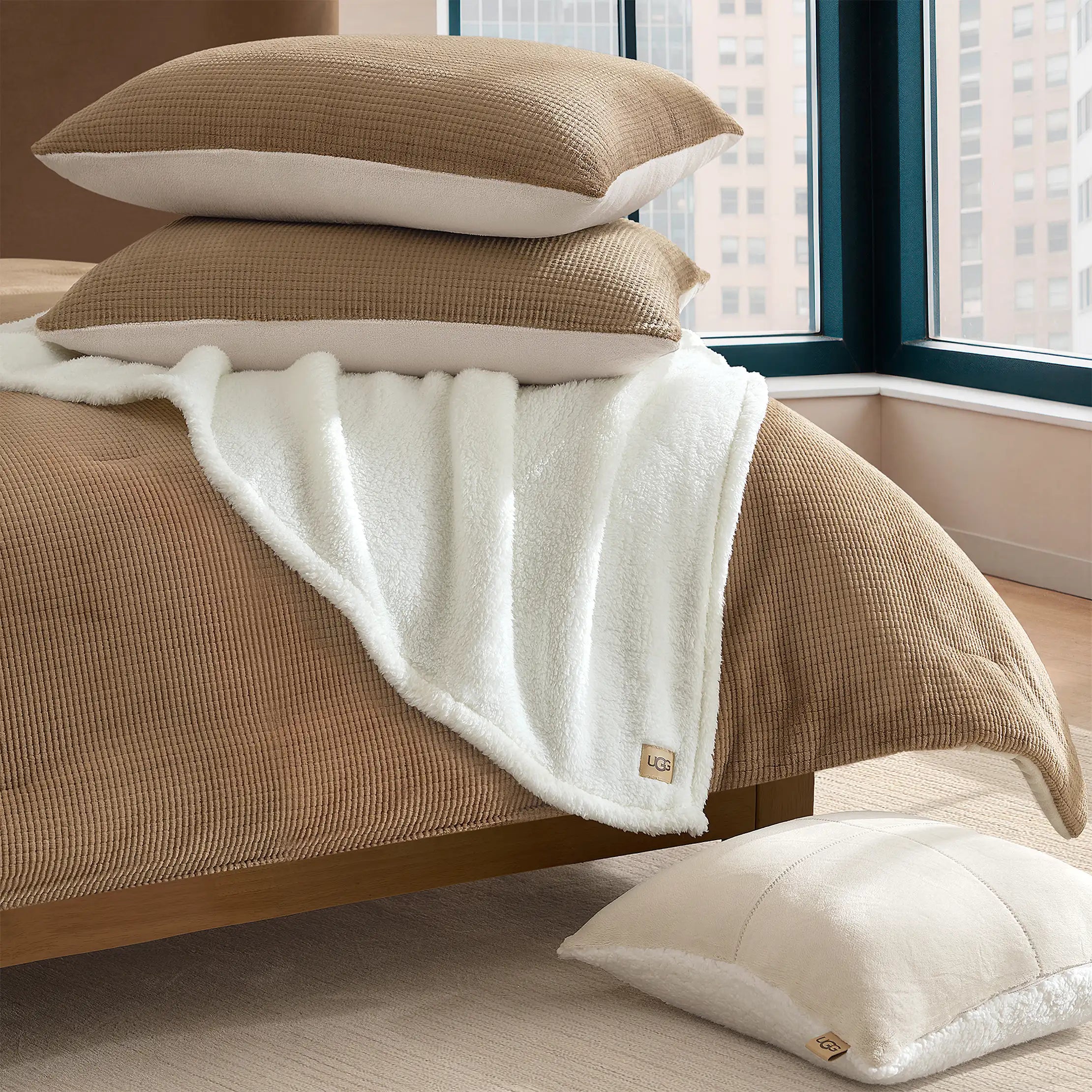 Home Brody Comforter Set F/Q - CHESTNUT