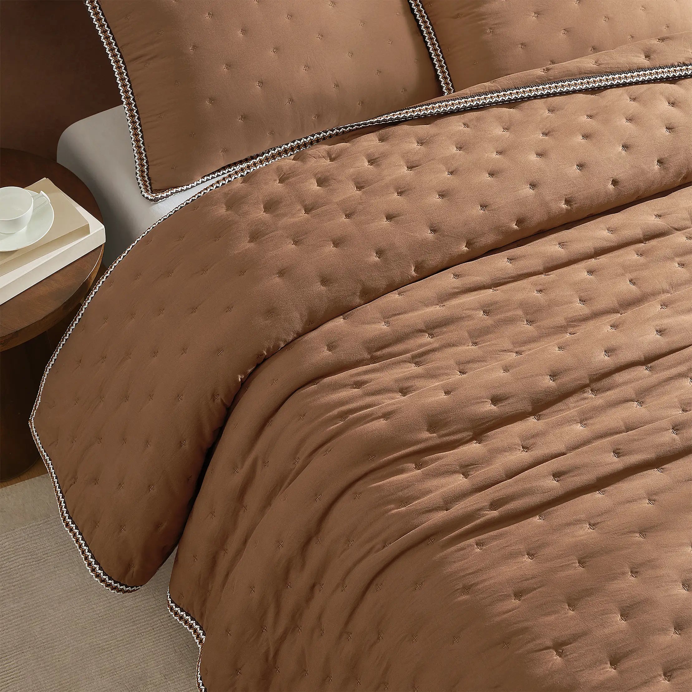 Home Devon UGGbraid TOB Set King - CHESTNUT