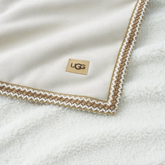 Home Kirkwood UGGbraid Throw 50X70 - MUSTARD SEED