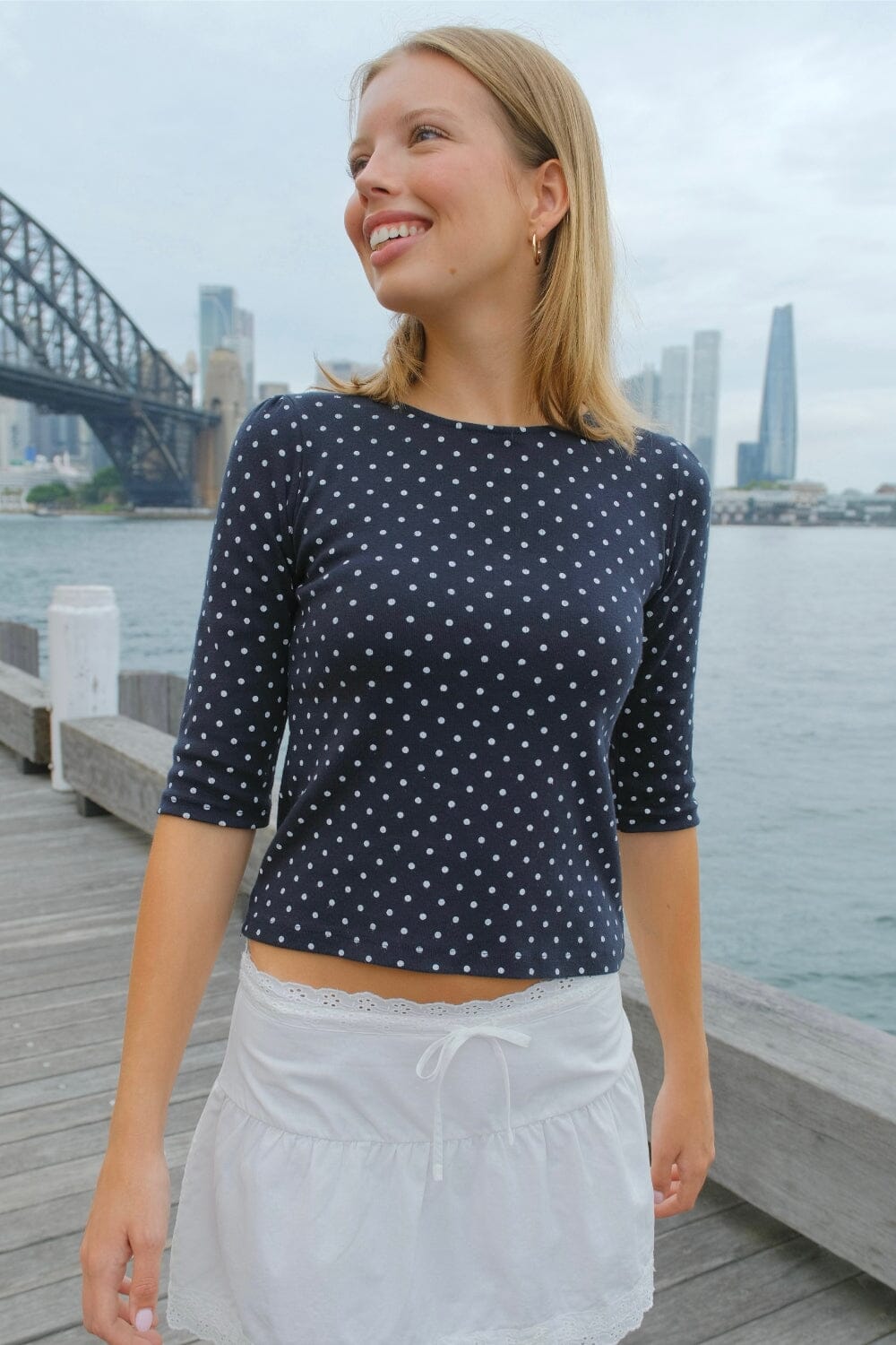 Jennie Polka Dots Top