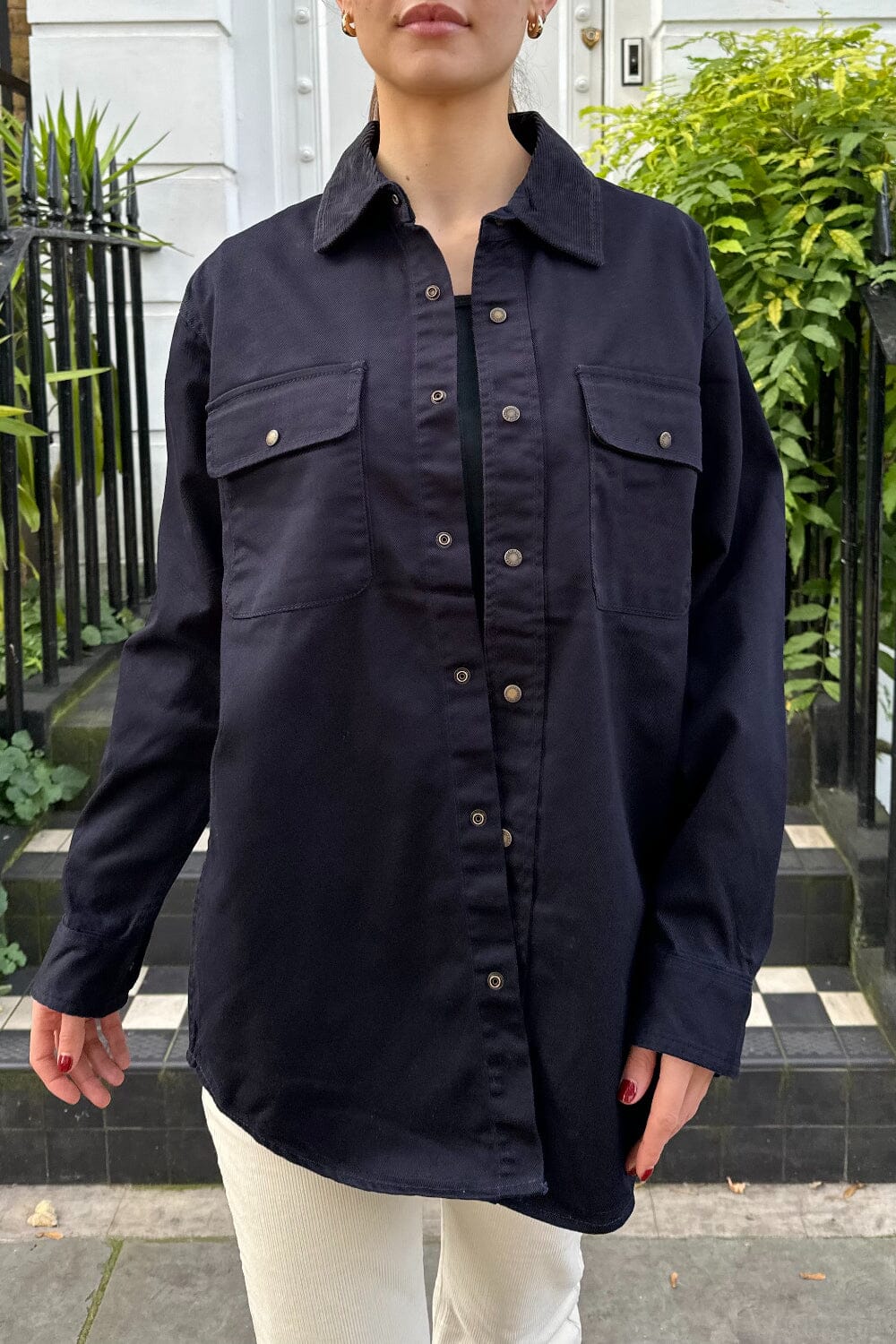 Navy Blue / Oversized Fit