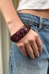 Leopard Rigid Bracelet