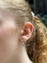 Hoops Earrings Set