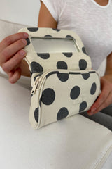Polka Dots Makeup Bag