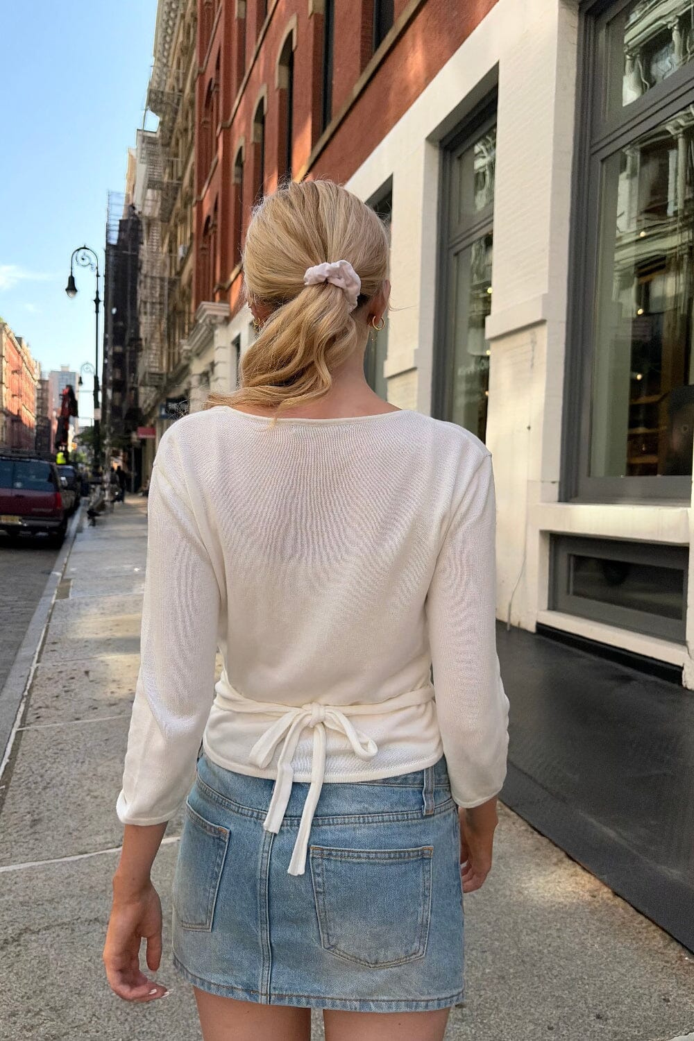 Clara Wrap Top